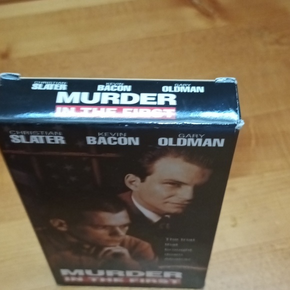 6/$15 Murder in the first VHS videotape - Picture 5 of 7
